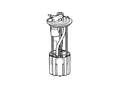 2008 Chevrolet Silverado Fuel Pump - 19208958