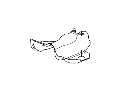 GM 96827250 Shield,Fuel Tank