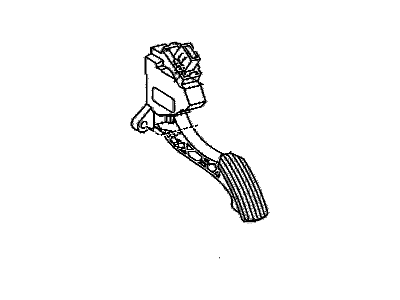 GM 19205346 Pedal Asm,Accelerator (W/ Position Sensor)