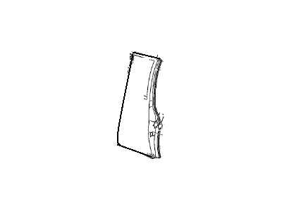 GM 88980095 Door Asm,Rear Side (W/O Window)