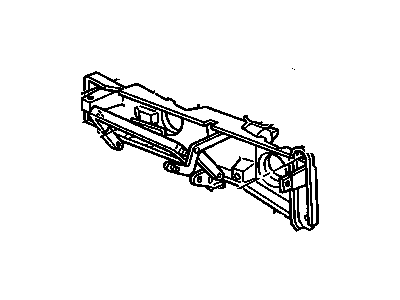 GM 16518483 Housing Kit,Headlamp