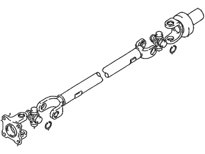 2004 Chevrolet Tracker Drive Shaft - 30026573