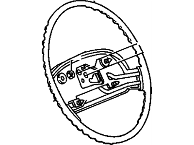 1992 Buick Lesabre Steering Wheel - 17998749