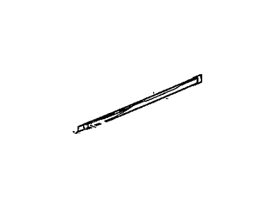 GM 22777228 Molding Assembly, Front Side Door Center *Service Primer