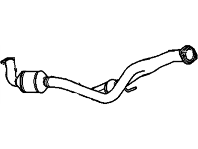 2009 Cadillac Escalade Catalytic Converter - 15294825