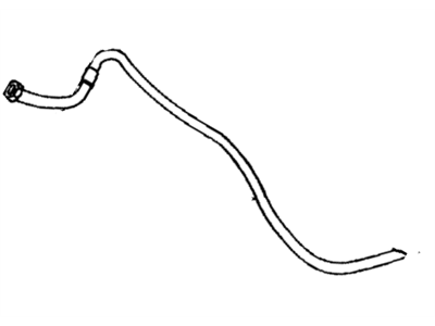Cadillac Deville Power Steering Hose - 88998624