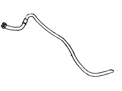 Cadillac Fleetwood Power Steering Hose - 88998624