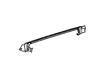 GM 25661767 Sealing Strip Assembly, Rear Side Door Window Inner