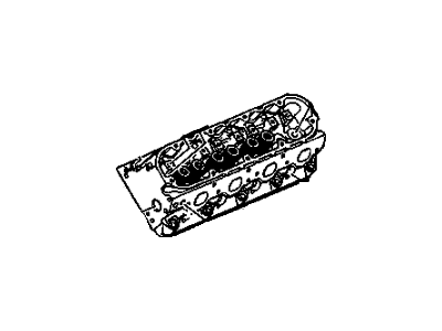 GMC Sierra Cylinder Head - 12640014