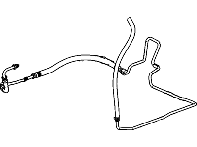 2010 Buick Lucerne Power Steering Hose - 20767274