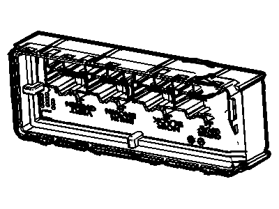 Cadillac CTS HVAC Control Module - 13590949