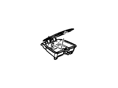 GM 22834214 Compartment Assembly, Instrument Panel Upper Center *Urban 22834214 GM Compartment Assembly, Instrument Panel Upper Center *Urban Illustration 1 of 1
