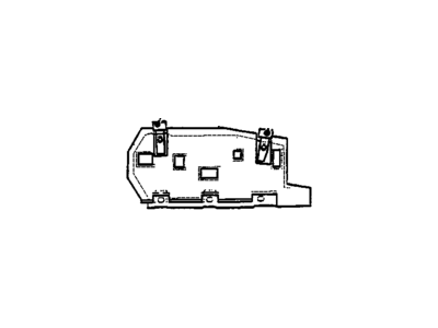 GM 24439753 INSULATOR, Shroud and Dash and Vent Duct Panel