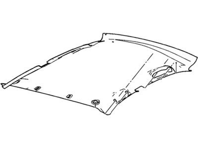 GM 10326429 PANEL, Roof Headlining