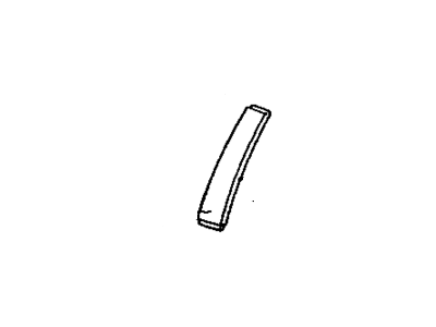 GM 20569022 Molding Assembly, Scalp Center Pillar