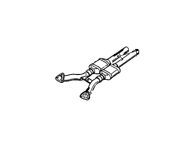 Chevrolet Corvette Catalytic Converter - 88896488