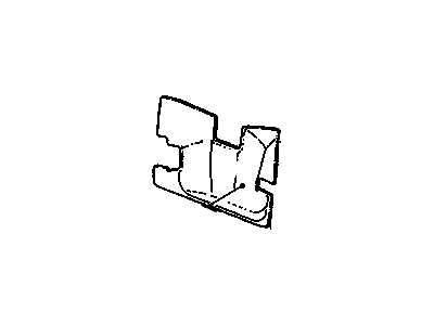 GM 10418788 Barrier Assembly, Front Compartment Lower Sound <Use 1C1K