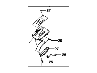 GM 96841651 Cover,Shift Control