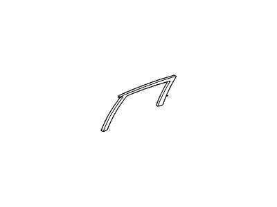 GM 25699758 Weatherstrip Assembly, Rear Side Door Window