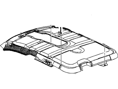 GM 88956095 Panel Asm,Headlining Trim