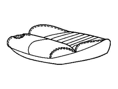 1992 Chevrolet Lumina Seat Cushion Pad - 16731903