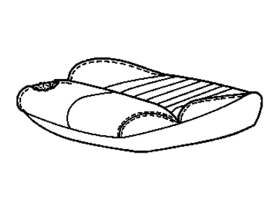 GM 16738945 CUSHION, Front/Rear