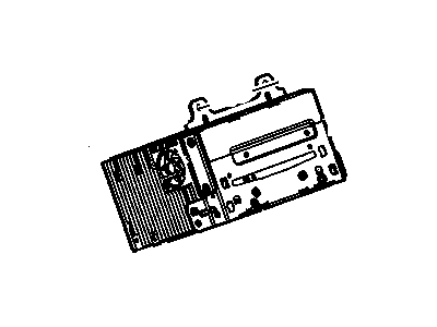 GM 13352672 Radio Assembly, Amplitude Modulation/Frequency Modulation Stereo