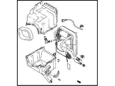 Chevrolet Tracker Evaporator - 96068763