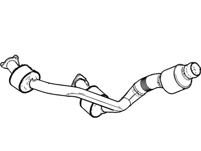 Cadillac Exhaust Pipe - 19420284
