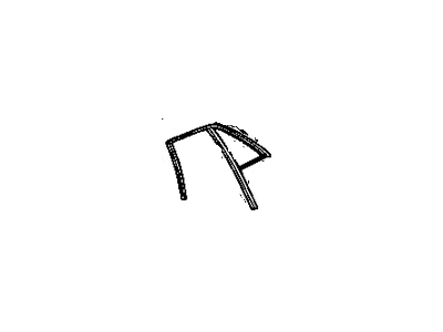 GM 25748363 Window Assembly, Rear Side Door Stationary (W/ Rear Side Door Window Windshield
