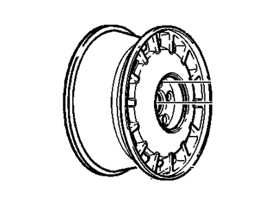 Cadillac Seville Spare Wheel - 9593173