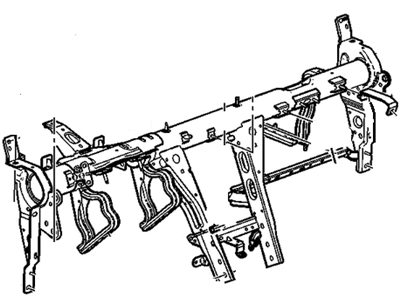 GM 22865997 Bar Assembly, Instrument Panel Tie