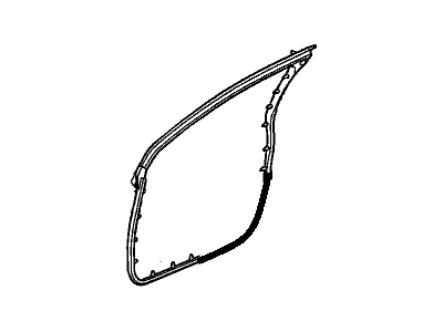 2002 Buick Park Avenue Door Seal - 25666178