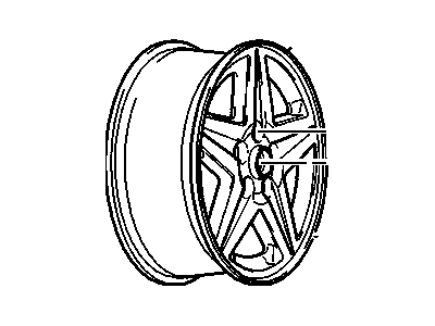 Chevrolet Monte Carlo Spare Wheel - 9595546