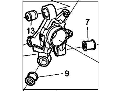 2016 Chevrolet SS Steering Knuckle - 92287355