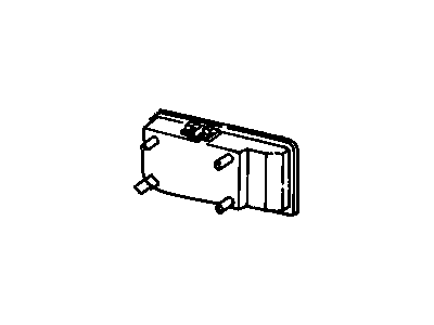 GM 15684799 Housing Assembly, Rear License