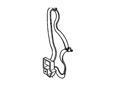 2004 GMC Safari Seat Belt - 89024007
