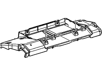 GM 19201287 Support,Radiator