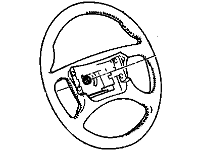 GM 17988251 Steering Wheel