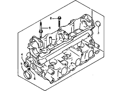 Chevrolet Metro Cylinder Head - 96065427