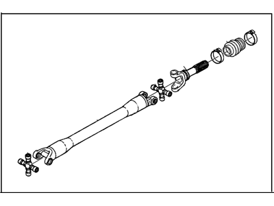 GMC K1500 Drive Shaft - 26057959