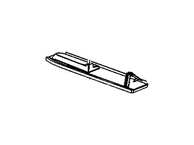 GM 25998536 Deflector, Front Intake Air Duct Water