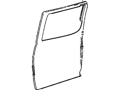 GM 15746077 Panel, Rear Side Door Outer
