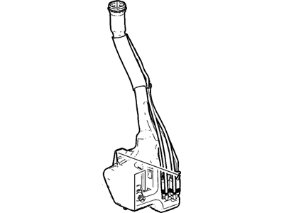 GM 22813578 Container Assembly, Windshield Washer Solvent (W/ Pump)