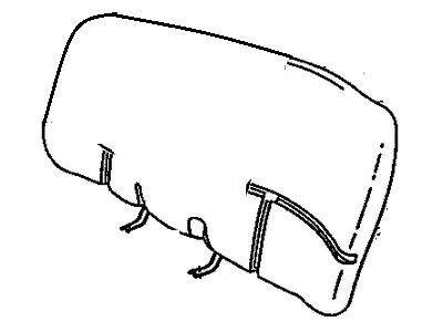 2002 Buick Lesabre Seat Cushion Pad - 88895751