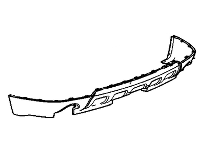 GM 25798788 Rear Bumper Cover Lower