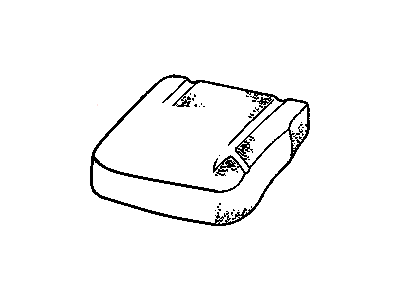 1999 GMC Jimmy Seat Cushion Pad - 12470790