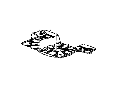 GM 22757824 Panel Assembly, Rear Floor