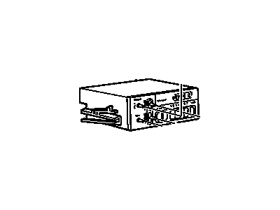 GM 15769265 Radio Assembly, Amplitude Modulation/Frequency Modulation Stereo & Clock