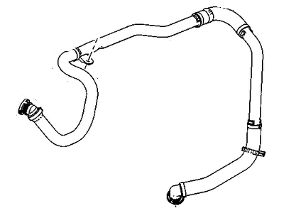 GM 22826519 Hose Assembly, Secondary Air Injection Pump Inlet